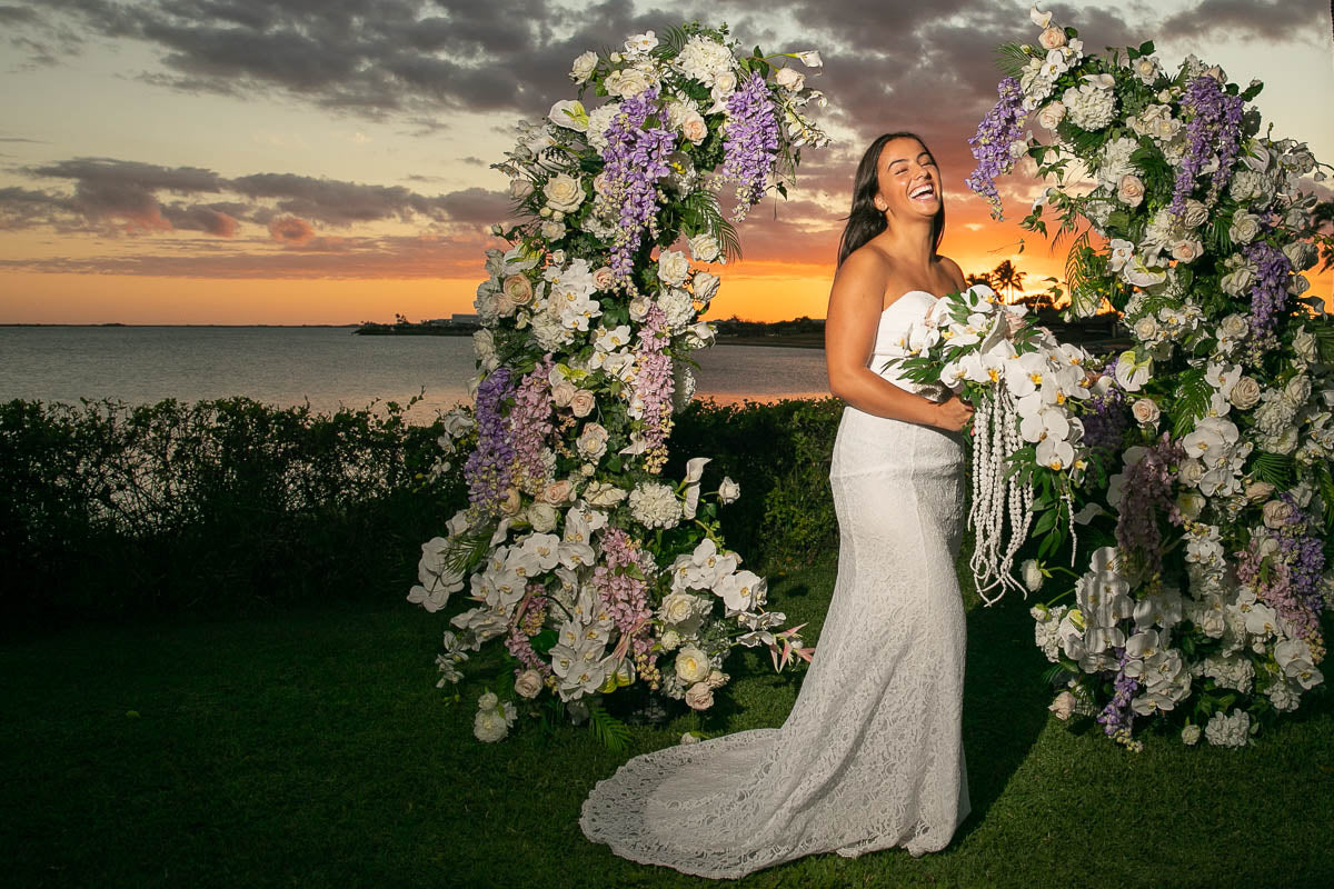 Bella Floral Pillars