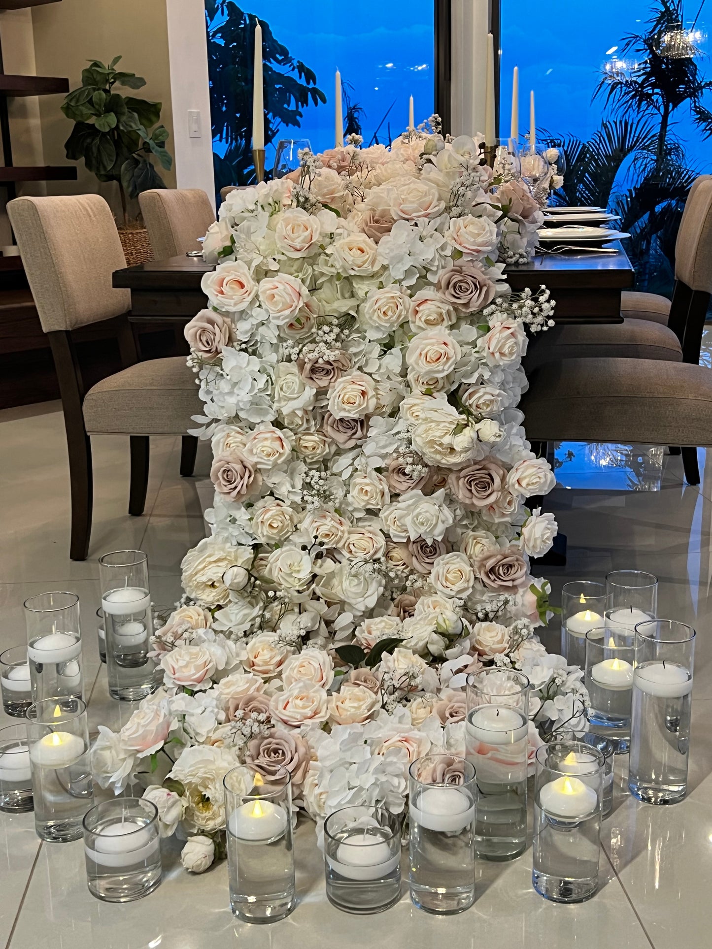 Rose Floral Wall