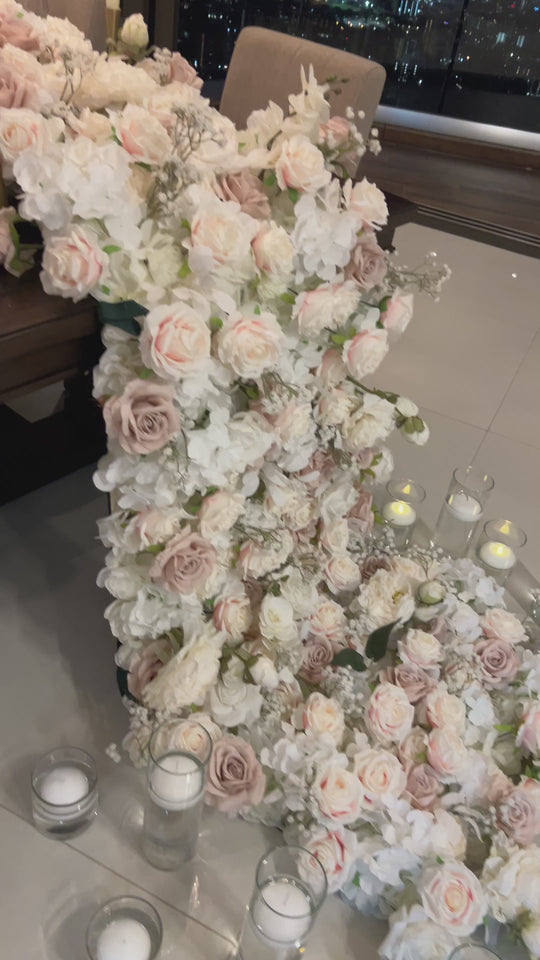 Rose Wall: The Blush & Dreamy Floral Wall