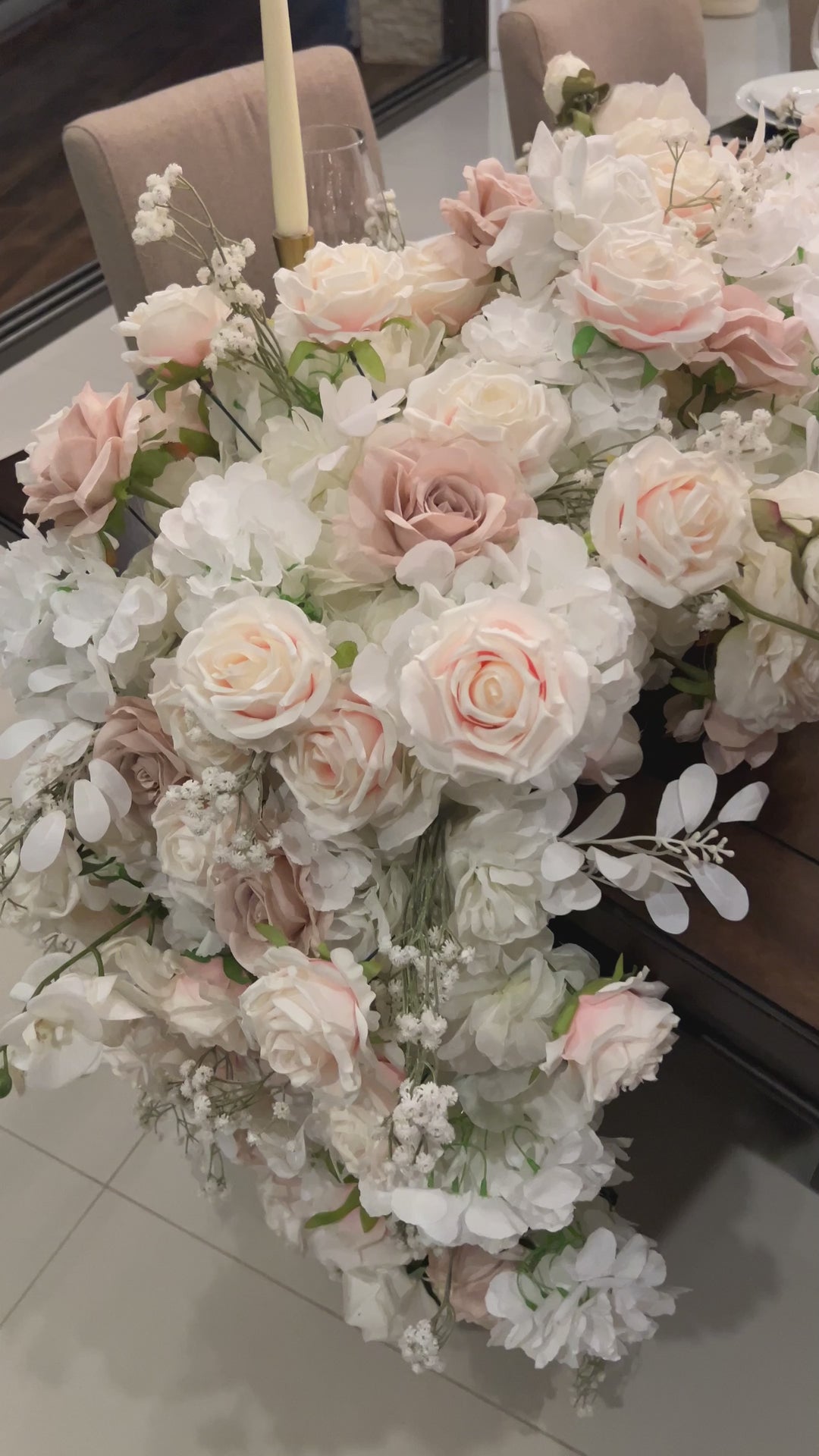 Rose Wall: The Blush & Dreamy Floral Wall