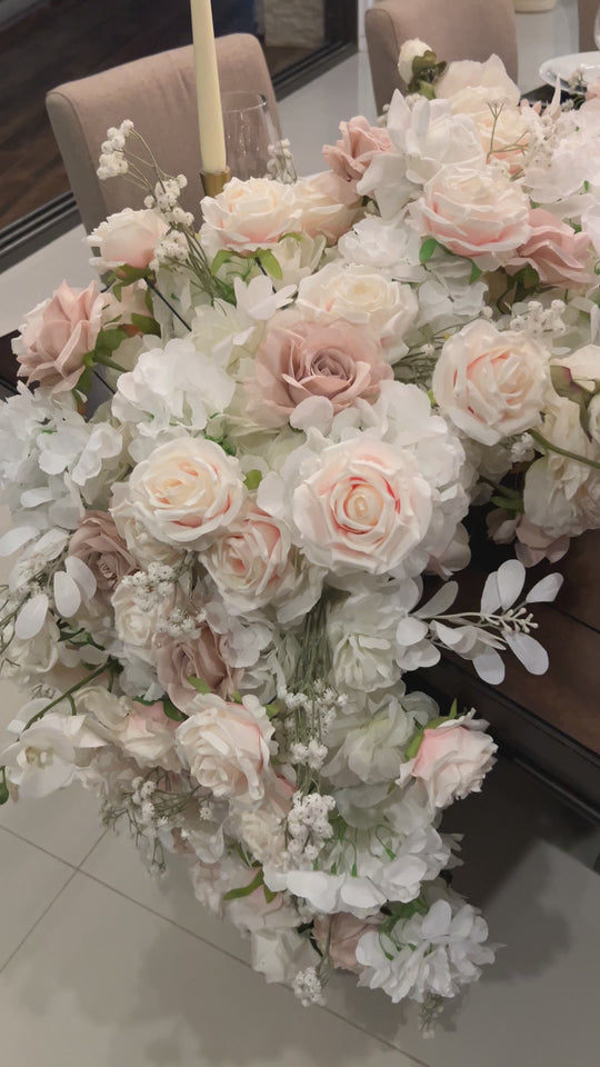 Rose Wall: The Blush & Dreamy Floral Wall
